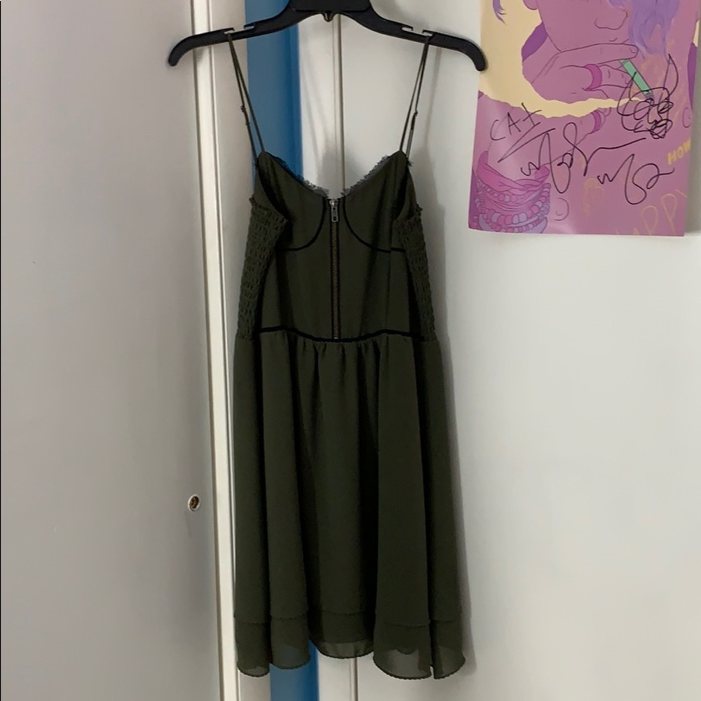 army green sundress